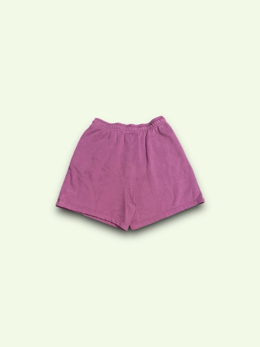 Nike Sportswear Essential High Rise Fleece Sweat Shorts DM6123-507 Unisex Medium - Picture 2 of 5